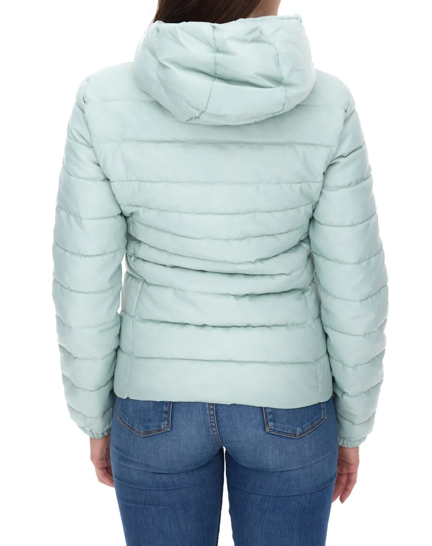 Mäntel & Jacken*ONLY Damen Stepp-Jacke Übergangs-Jacke mit Stehkragen oder Kapuze Basic-Jacke oder Hellblau Schwarz