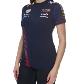 Fitnessmode & Jogginghosen|Tops & T-Shirts*Oracle Red Bull Racing Formel 1 F1 Team Verstappen Pérez Damen T-Shirt mit Grafikdrucken Sport-Shirt TF2644 Navy