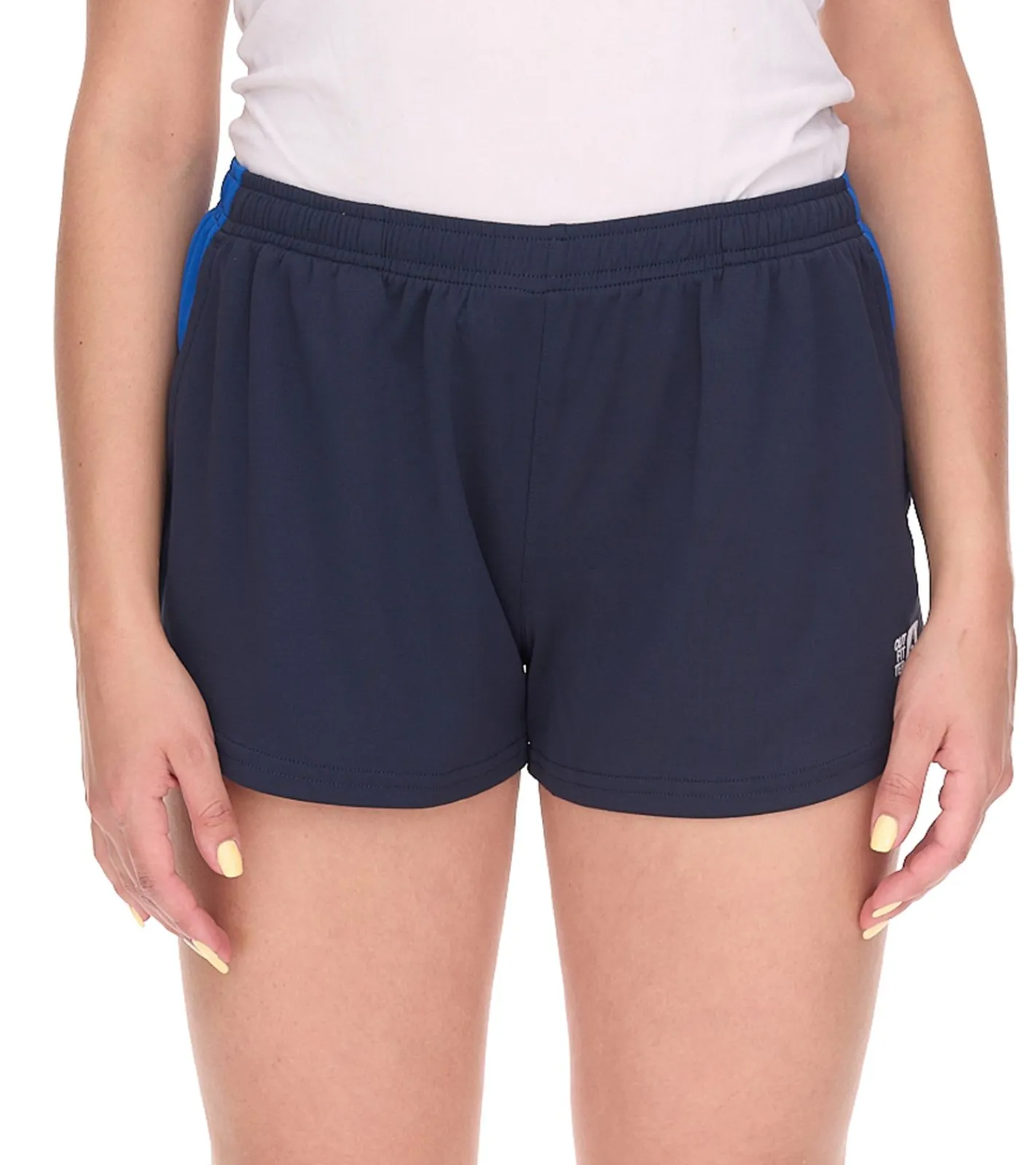 Sportunterbekleidung|Shorts & Bermudas*Outfitter OCEAN FABRICS Fitness-Shorts für Damen nachhaltige Sport-Hose Tahi Training OUT-W-1025-OTW Navy/Blau