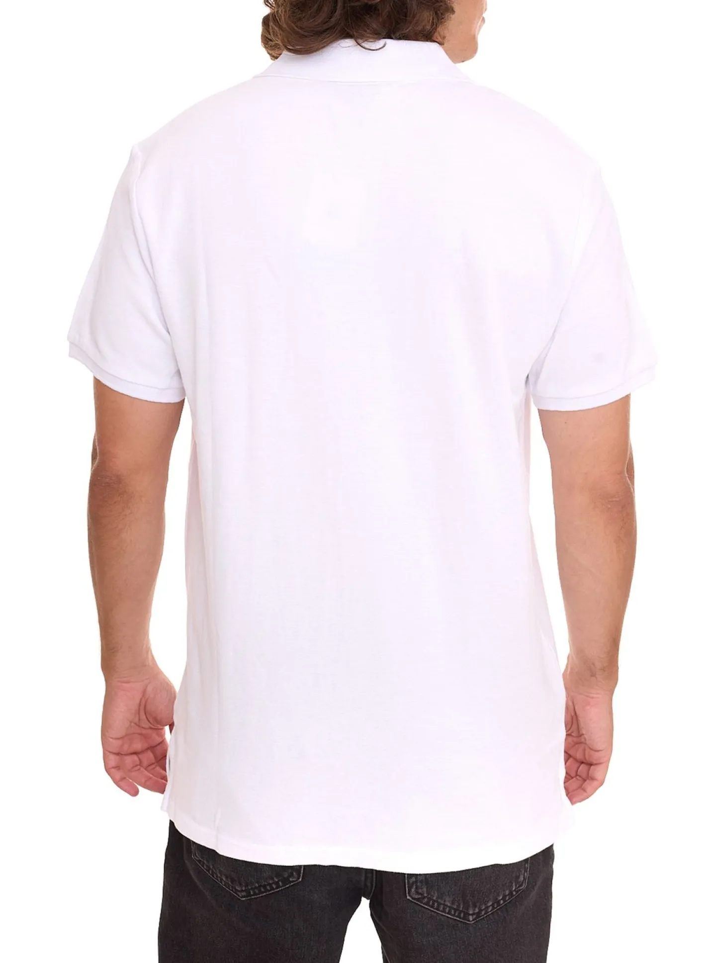 Hemden & Poloshirts*Outfitter OCEAN FABRICS Herren Polo-Hemd angenehmes Polo-Shirt Sommer-Shirt 1049 Weiß, Rot, Schwarz, Grün oder Dunkelblau