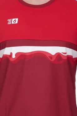 T-Shirts & Tank Tops|Sportoberbekleidung*Outfitter OCEAN FABRICS TAHI Herren nachhaltiges Training-Shirt mit Mesh-Einsätzen Fitness-Shirt Kurzarm-Shirt OUT-M-1021-OTW Rot, Blau, Schwarz, Grün oder Weiß