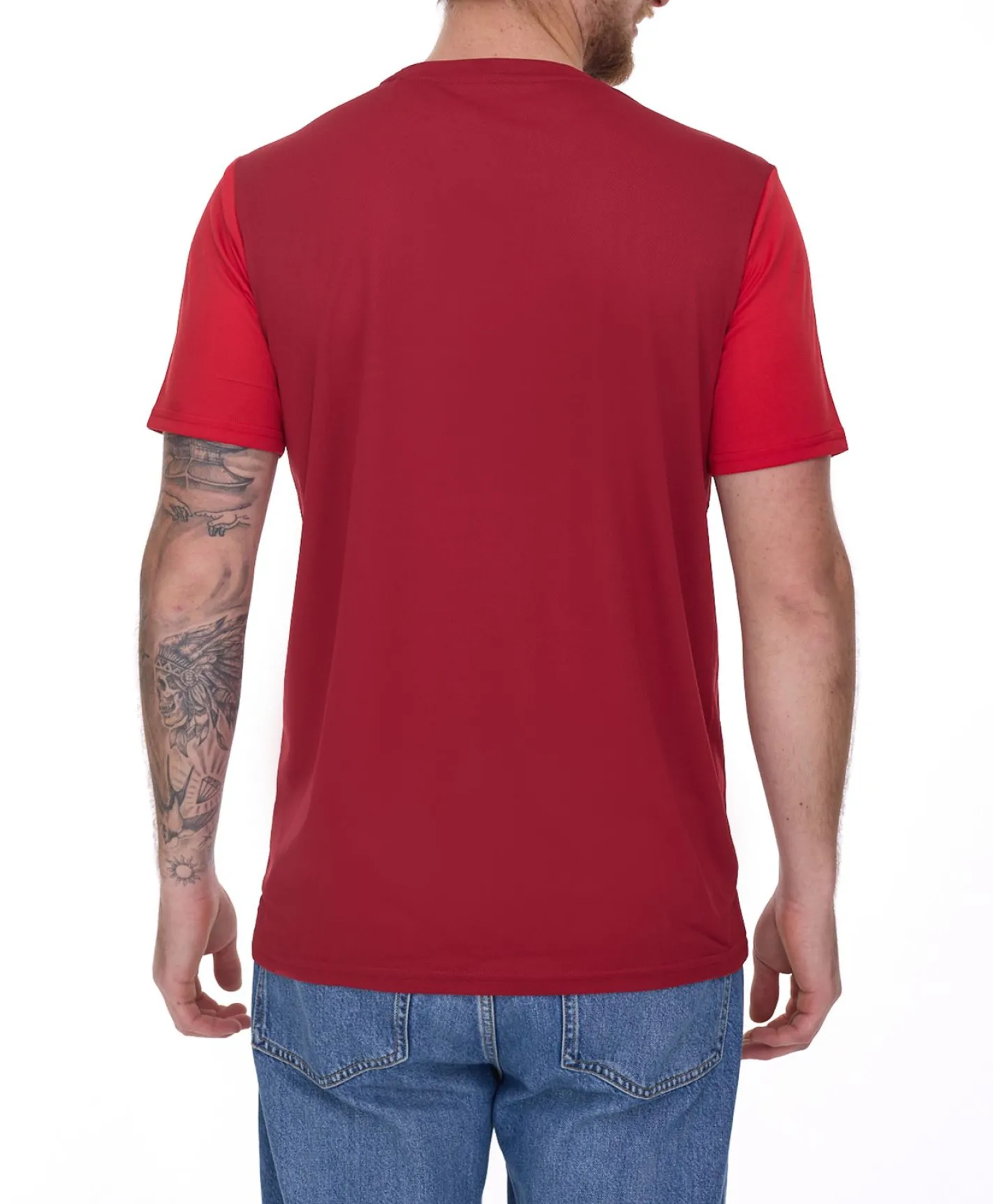 T-Shirts & Tank Tops|Sportoberbekleidung*Outfitter OCEAN FABRICS TAHI Herren nachhaltiges Training-Shirt mit Mesh-Einsätzen Fitness-Shirt Kurzarm-Shirt OUT-M-1021-OTW Rot, Blau, Schwarz, Grün oder Weiß