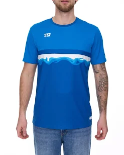 T-Shirts & Tank Tops|Sportoberbekleidung*Outfitter OCEAN FABRICS TAHI Herren nachhaltiges Training-Shirt mit Mesh-Einsätzen Fitness-Shirt Kurzarm-Shirt OUT-M-1021-OTW Rot, Blau, Schwarz, Grün oder Weiß