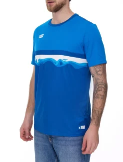 T-Shirts & Tank Tops|Sportoberbekleidung*Outfitter OCEAN FABRICS TAHI Herren nachhaltiges Training-Shirt mit Mesh-Einsätzen Fitness-Shirt Kurzarm-Shirt OUT-M-1021-OTW Rot, Blau, Schwarz, Grün oder Weiß