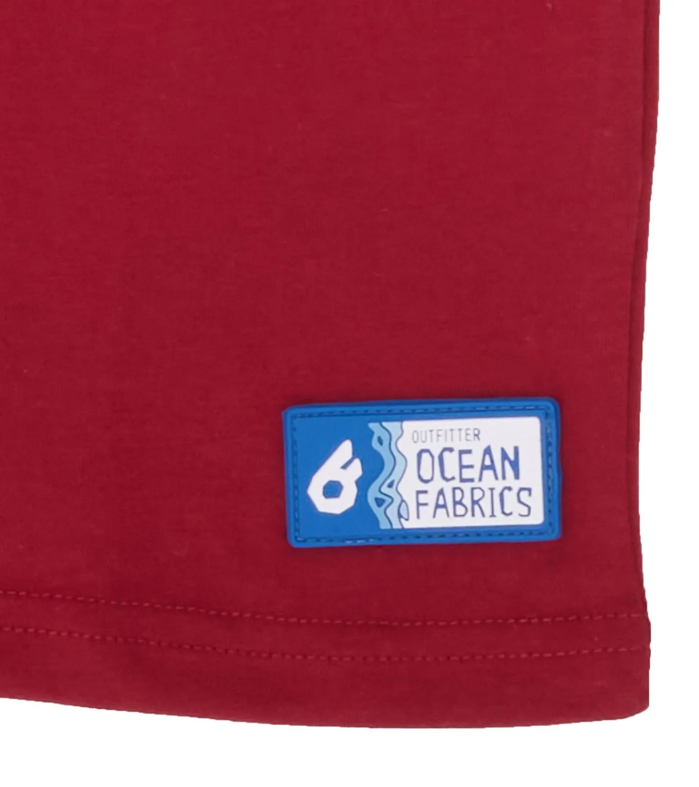 T-Shirts & Tank Tops*Outfitter OCEAN FABRICS TAHI Kinder T-Shirt nachhaltiges Mädchen und Jungen Präsentations-Shirt Sommer-Shirt Sport OUT-K-1020-OTW-36 Rot