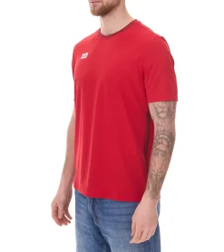 T-Shirts & Tank Tops|Sportoberbekleidung*Outfitter OCEAN FABRICS TAHI Match Trikot Herren nachhaltiges Training-Shirt mit Mesh-Einsätzen Fitness-Shirt Kurzarm-Shirt OUT-M-1046-OTW-34 Rot