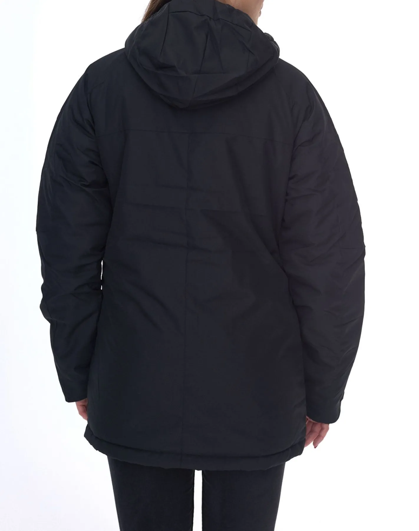 Mäntel & Jacken*Outfitter OCEAN FABRICS TAHI Damen nachhaltige Winter-Jacke mit verstellbarer Kapuze Herbst-Jacke OUT-W-1035-OTW in oder Schwarz Dunkelblau