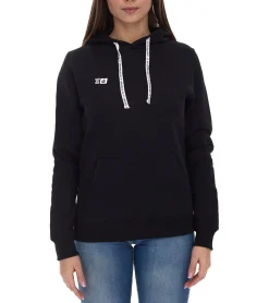 Sweater & Pullover*Outfitter Ocean Fabrics Thai Damen Hoodie nachhaltiger Kapuzen-Pullover im Basic-Style OUT-W-1003-OTW Schwarz, Rot oder Dunkelblau