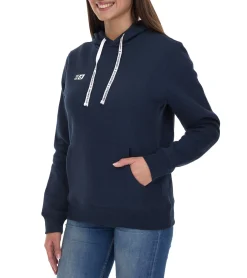 Sweater & Pullover*Outfitter Ocean Fabrics Thai Damen Hoodie nachhaltiger Kapuzen-Pullover im Basic-Style OUT-W-1003-OTW-42 Navy