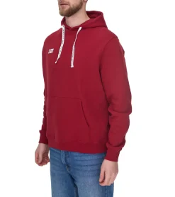 Pullover & Sweater*Outfitter Ocean Fabrics Thai Herren Hoodie nachhaltiger Kapuzen-Pullover im Basic-Style OUT-M-1003-OTW-36 Rot