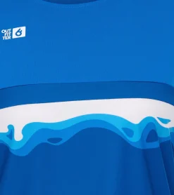 Sportoberbekleidung|Tops & T-Shirts*Outfitter OCEAN FABRICS TAHI Damen nachhaltiges Training-Shirt mit Mesh-Einsätzen Fitness-Shirt Kurzarm-Shirt OUT-W-1021-OTW in Grün, Blau, Rot, Schwarz oder Hellblau/Weiß