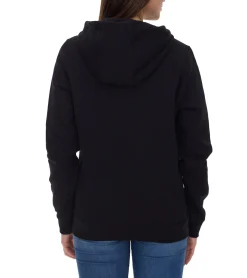 Sweater & Pullover*Outfitter Ocean Fabrics Thai Damen Hoodie nachhaltiger Kapuzen-Pullover im Basic-Style OUT-W-1003-OTW-03 Schwarz