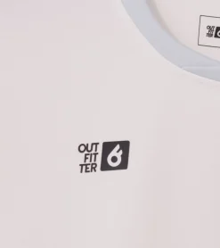 Sportoberbekleidung|T-Shirts & Tank Tops*Outfitter OCEAN FABRICS TAHI Match Kinder-Trikot nachhaltiges Mädchen und Jungen Training-Shirt mit Mesh-Einsätzen Fitness-Shirt Kurzarm-Shirt OUT-K-1046-OTW-11 Creme-Weiß