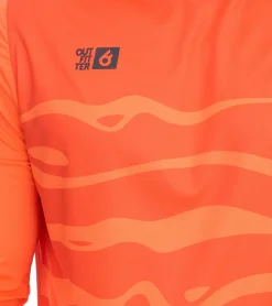 Sportoberbekleidung|Ballsport*Outfitter OCEAN FABRICS Tahi Herren Torwart-Trikot Feuchtigkeitsregulierend und Schnelltrocknend Langarm-Shirt Fußball Longsleeve OUT-M-1033-OTW in Orange oder Grün