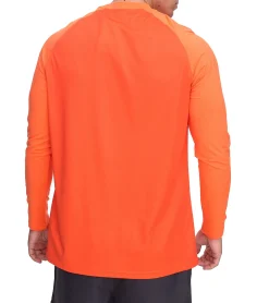 Sportoberbekleidung|Ballsport*Outfitter OCEAN FABRICS Tahi Herren Torwart-Trikot Feuchtigkeitsregulierend und Schnelltrocknend Langarm-Shirt Fußball Longsleeve OUT-M-1033-OTW in Orange oder Grün