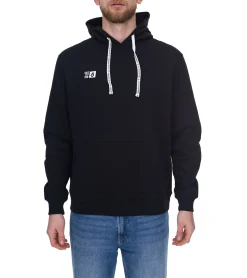 Pullover & Sweater*Outfitter Ocean Fabrics Thai Herren Hoodie nachhaltiger Kapuzen-Pullover im Basic-Style OUT-M-1003-OTW-03 Schwarz