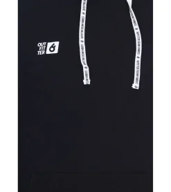 Pullover & Sweater*Outfitter Ocean Fabrics Thai Herren Hoodie nachhaltiger Kapuzen-Pullover im Basic-Style OUT-M-1003-OTW-03 Schwarz