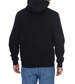 Pullover & Sweater*Outfitter Ocean Fabrics Thai Herren Hoodie nachhaltiger Kapuzen-Pullover im Basic-Style OUT-M-1003-OTW-03 Schwarz