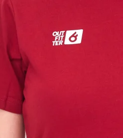 Tops & T-Shirts*Outfitter OCEAN FABRICS TAHI T-Shirt nachhaltiges Damen Präsentations-Shirt Sommer-Shirt Sport OUT-W-1020-OTW-36 Rot