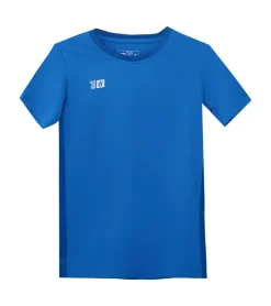 Sportoberbekleidung|T-Shirts & Tank Tops*Outfitter OCEAN FABRICS TAHI Match Kinder-Trikot nachhaltiges Mädchen und Jungen Training-Shirt mit Mesh-Einsätzen Fitness-Shirt Kurzarm-Shirt OUT-K-1046-OTW-41 Blau