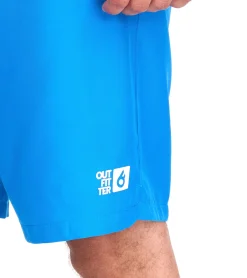 Sportunterbekleidung|Shorts & Bermudas*Outfitter OCEAN FABRICS Trainings-Shorts für Herren nachhaltige Sport-Hose Tahi Match OUT-M-1032-OTW Blau