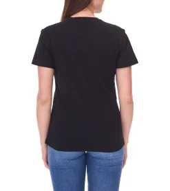 Tops & T-Shirts*Outfitter OCEAN FABRICS TAHI T-Shirt nachhaltiges Damen Präsentations-Shirt Sommer-Shirt Sport OUT-W-1020-OTW-03 Schwarz