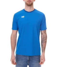 T-Shirts & Tank Tops|Sportoberbekleidung*Outfitter OCEAN FABRICS TAHI Match Trikot Herren nachhaltiges Training-Shirt mit Mesh-Einsätzen Fitness-Shirt Kurzarm-Shirt OUT-M-1046-OTW-41 Blau