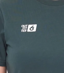 Tops & T-Shirts*Outfitter OCEAN FABRICS TAHI T-Shirt nachhaltiges Damen Präsentations-Shirt Sommer-Shirt Sport OUT-W-1020-OTW-24 Grün