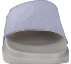 Pantoffeln & Hausschuhe*paul green Damen Pantoletten mit Nubukleder Haus-Schuhe 7913-06 Violett