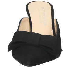 Zehentrenner & Sandalen|Halbschuhe & Pumps*PETER KAISER Damen Pantolette Echtleder-Sandale Abend-Stiletto 60165-240 Schwarz