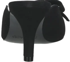 Zehentrenner & Sandalen|Halbschuhe & Pumps*PETER KAISER Damen Pantolette Echtleder-Sandale Abend-Stiletto 60165-240 Schwarz