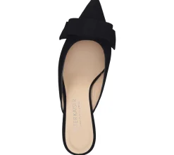 Zehentrenner & Sandalen|Halbschuhe & Pumps*PETER KAISER Damen Pantolette Echtleder-Sandale Abend-Stiletto 60165-240 Schwarz