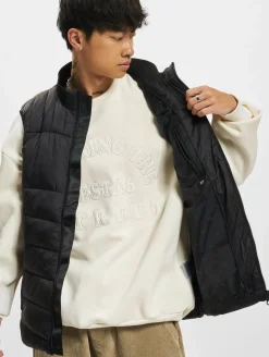 Jacken & Mäntel*Petrol Industries Basic Weste schwarz