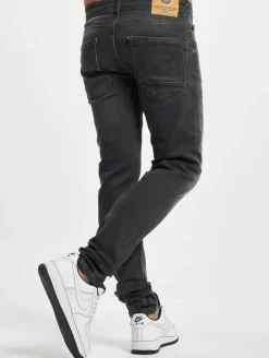 Jeans & Hosen*Petrol Industries Jogger Slim Fit Jeans schwarz
