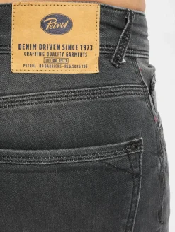 Jeans & Hosen*Petrol Industries Jogger Slim Fit Jeans schwarz