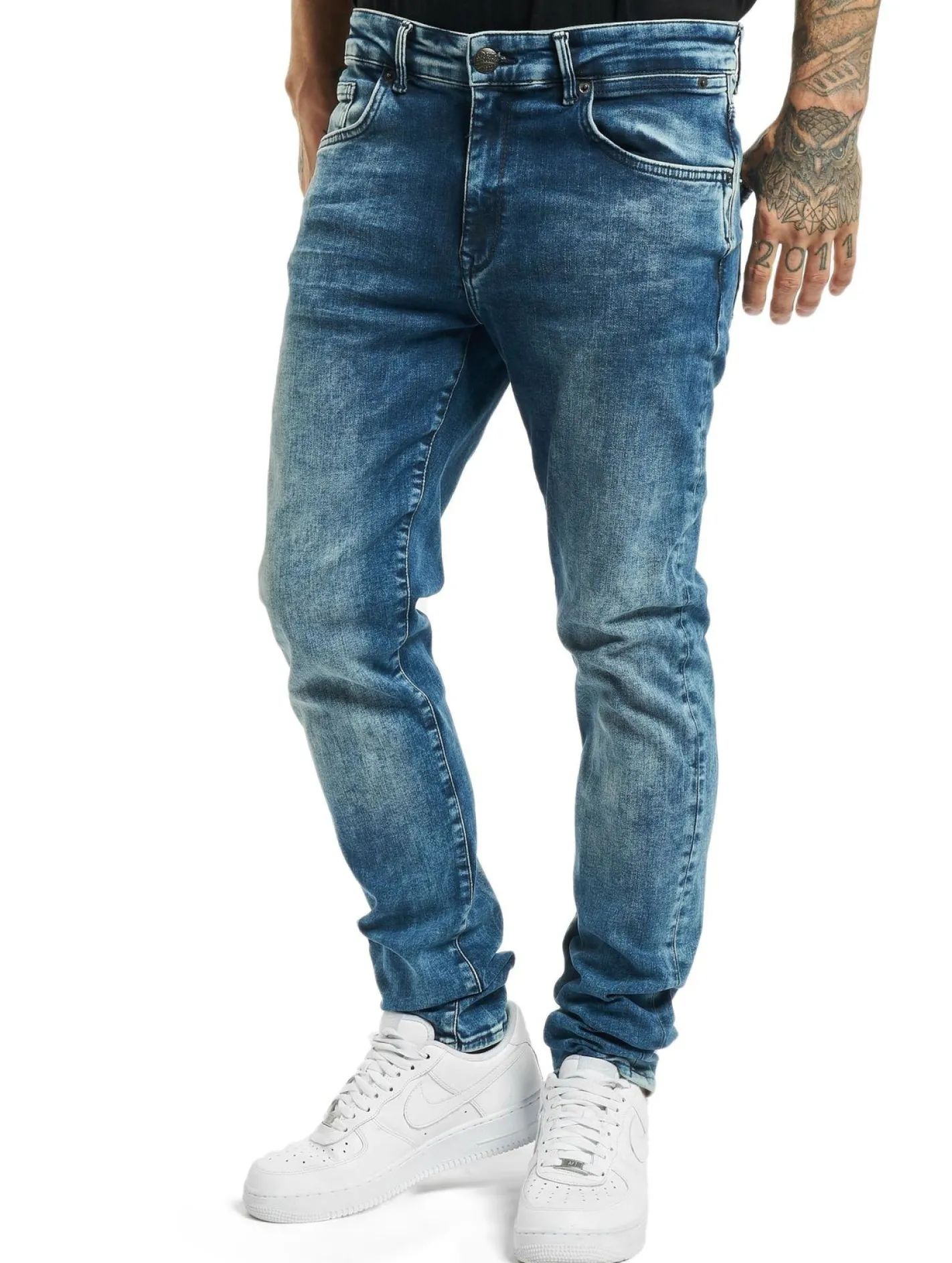 Jeans & Hosen*Petrol Industries Seaham Stretch-Jeans in Slim Fit, Wolkenhimmel