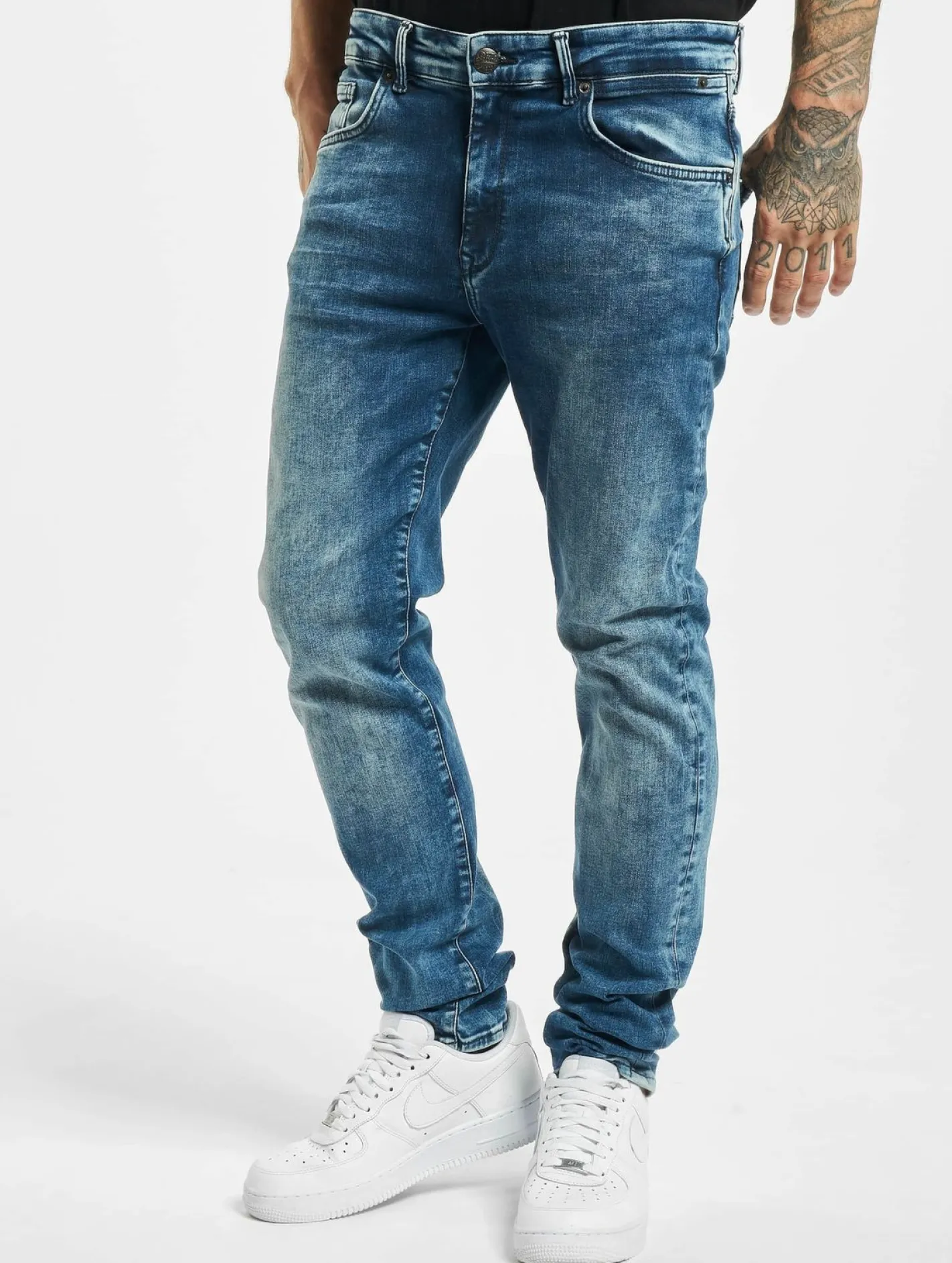 Jeans & Hosen*Petrol Industries Seaham Stretch-Jeans in Slim Fit, Wolkenhimmel