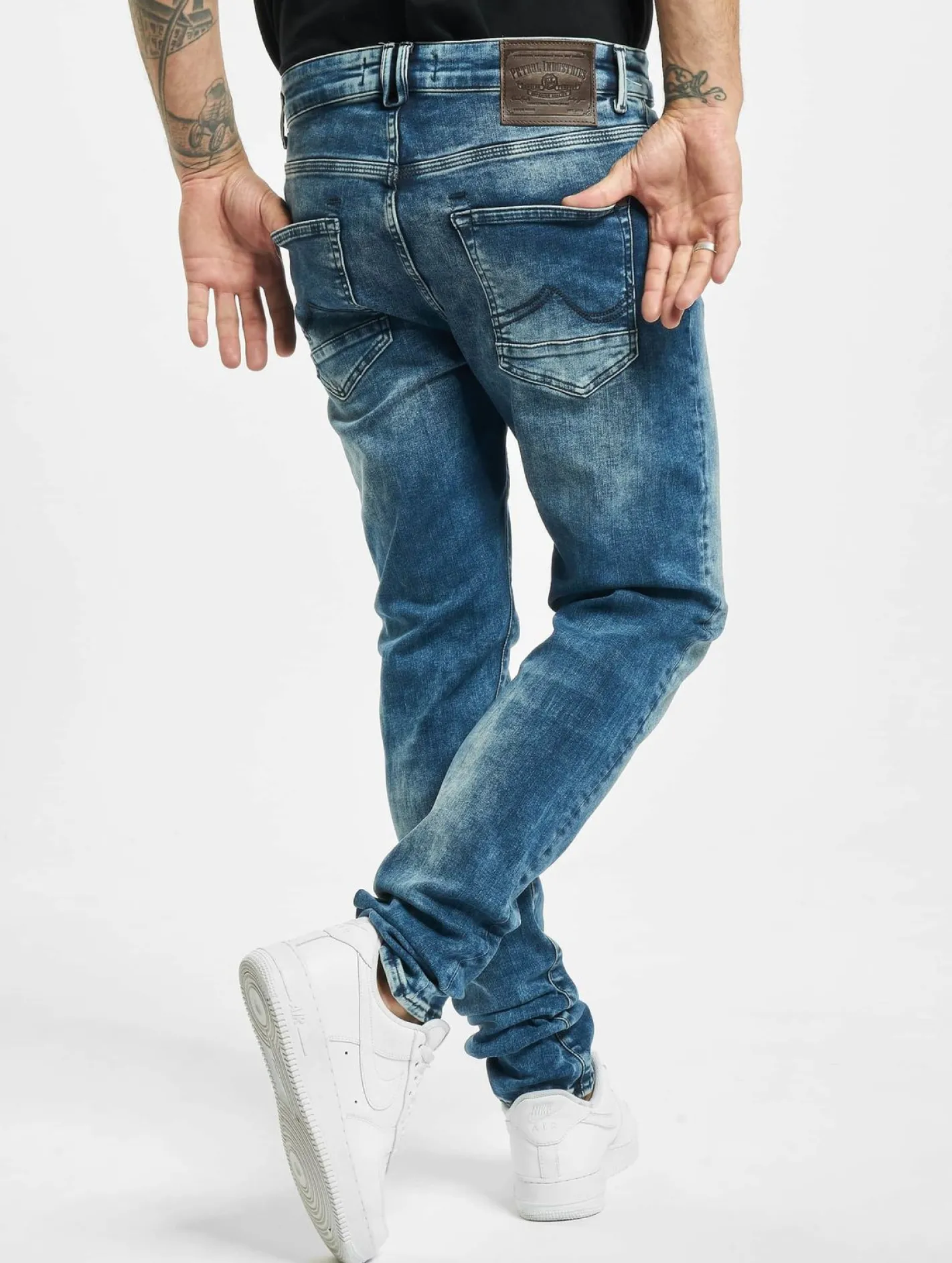 Jeans & Hosen*Petrol Industries Seaham Stretch-Jeans in Slim Fit, Wolkenhimmel