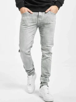 Jeans & Hosen*Petrol Industries Seaham Slim-Fit-Jeans in Staubgrau