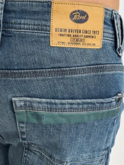 Jeans & Hosen*Petrol Industries Stretch Slim Fit Jeans mittel vintage