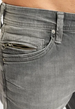 Jeans & Hosen*Petrol Industries Stretch-Jeans in Slim Fit in Dusty Silver