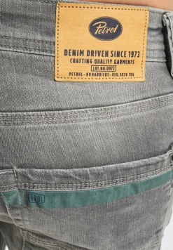 Jeans & Hosen*Petrol Industries Stretch-Jeans in Slim Fit in Dusty Silver