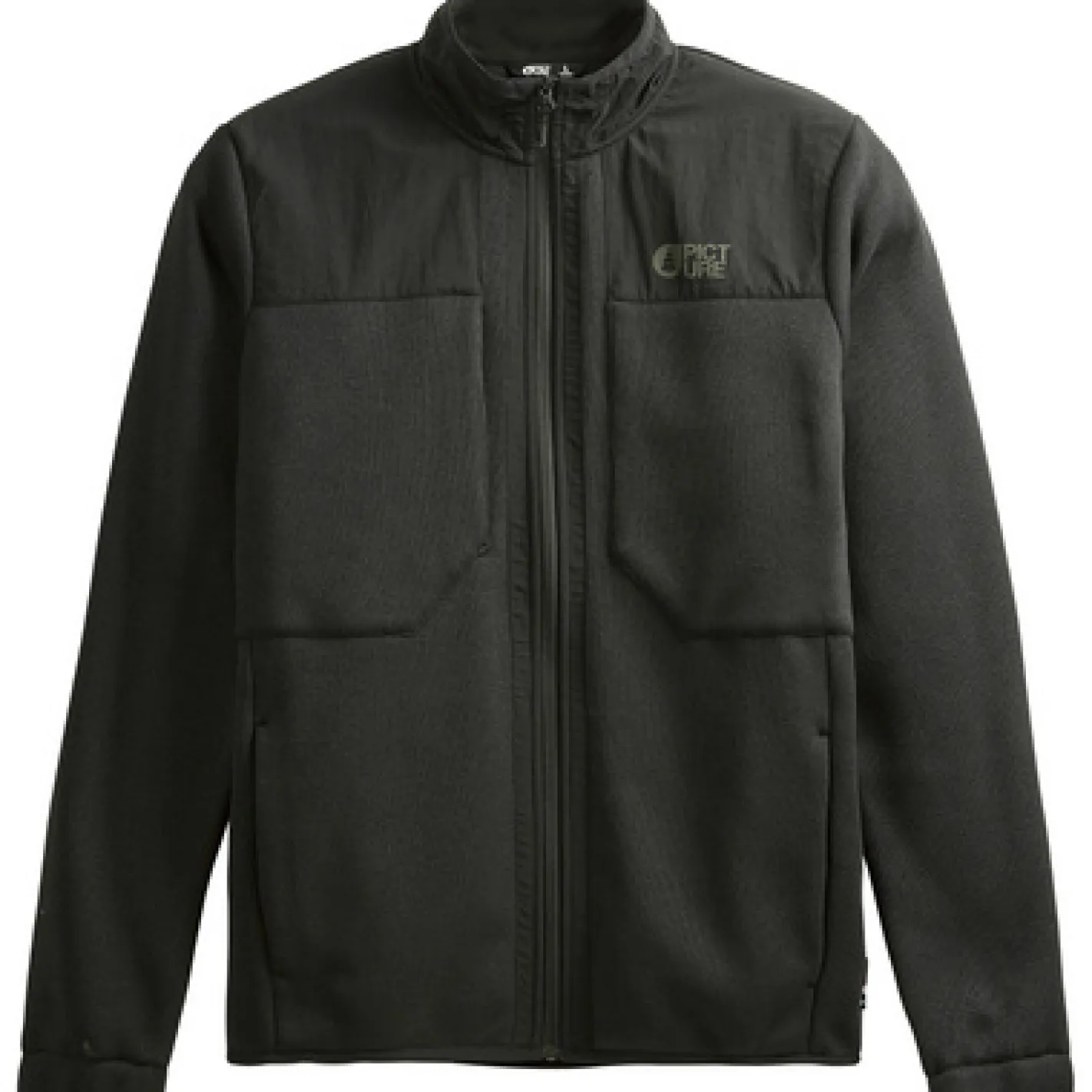 Jacken & Mäntel*Picture Organic Clothing Picture Herren Fleecejacken Dauwy Fleece Jacke Schwarz