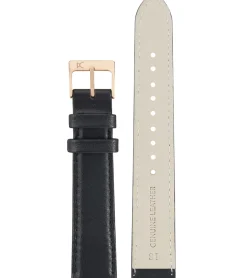 Damenuhren|Damenuhren*Pierre Cardin Damen Armband-Uhr schlichtes Ziffernblatt analoge Quarz-Uhr mit Leder-Armband 3ATM 40mm CPI.200 Schwarz, Schwarz/Gold oder Schwarz/Silber