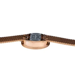 Damenuhren|Damenuhren*Pierre Cardin Damen Armband-Uhr zeitloses Ziffernblatt analoge Quarz-Uhr mit Edelstahl-Armband 3ATM 32mm CMA.0010 Rose-Gold/Schwarz
