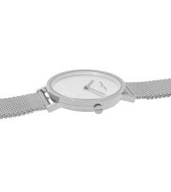 Damenuhren|Damenuhren*Pierre Cardin Damen Armband-Uhr analoge Quarz-Uhr mit Edelstahl-Armband 3ATM 31mm CBV.1508 Silber