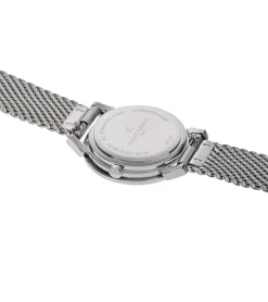 Damenuhren|Damenuhren*Pierre Cardin Damen Zweizeiger-Armband-Uhr modernes Ziffernblatt analoge Quarz-Uhr mit Edelstahl-Armband 3ATM 27mm CPI.2505 Silber