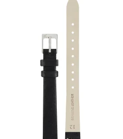 Damenuhren|Damenuhren*Pierre Cardin Damen Zweizeiger-Armband-Uhr Ziffernblatt mit silbernen Kreis-Details analoge Quarz-Uhr mit Leder-Armband 3ATM 27mm CCM.05 Silber/Schwarz/Weiß/Blau/Grau/Rosa