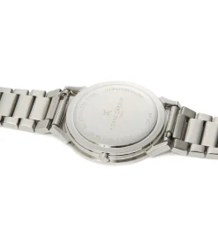 Herrenuhren|Herrenuhren*Pierre Cardin Herren Armband-Uhr analoge Quarz-Uhr mit Edelstahl-Armband 3ATM 40mm in Silber/Weiß oder Silber/Schwarz