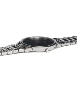 Herrenuhren|Herrenuhren*Pierre Cardin Herren Armband-Uhr analoge Quarz-Uhr mit Edelstahl-Armband 3ATM 40mm in Silber/Weiß oder Silber/Schwarz